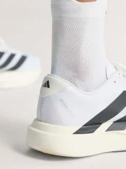 adidas Blanc/Noir - Baskets Adizero EVO
