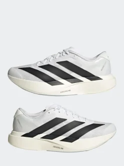 adidas Blanc/Noir - Baskets Adizero EVO
