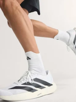 adidas Blanc/Noir - Baskets Adizero EVO