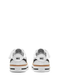 Nike Blanc/Noir - Baskets Infant Court Legacy Hot