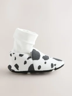 Next Blanc/noir imprimé vache - Chaussures bottines chaussettes bébé (0-18mois) Sale