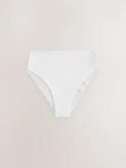 Next - Lot de 4 culottes en coton et dentelle Blanc/Noir/Gris Hot