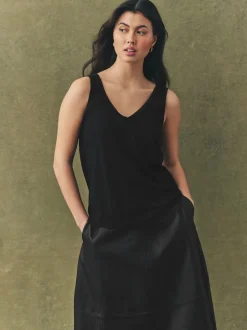 Next Blanc/Noir/Gris chiné - Lot de 3 gilets souples en modal