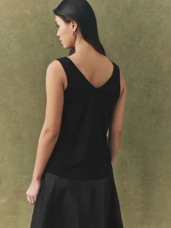 Next Blanc/Noir/Gris chiné - Lot de 3 gilets souples en modal