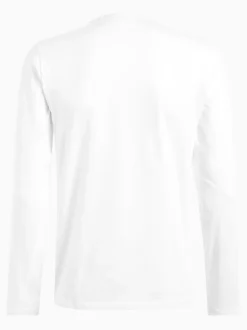 Next Blanc/noir/gris/bleu marine - Lot de 5 t-shirts à manches longues New