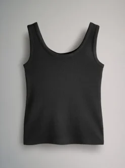 The Set Blanc/noir/marron/marron taupe/neutre - 5 gilets côtelés à col rond Outlet