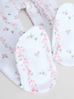 Next Blanc/Rose - Combinaison de nuit pour bébé (0-2ans) Best