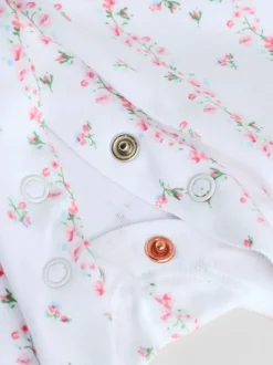 Next Blanc/Rose - Combinaison de nuit pour bébé (0-2ans) Best