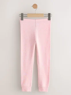 Next Blanc/Rose - Leggings thermiques (2-16ans) Best