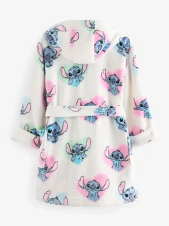Next Blanc/rose/bleu - Robe de chambre Lilo & Stitch (3-16ans) New