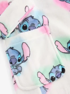 Next Blanc/rose/bleu - Robe de chambre Lilo & Stitch (3-16ans) New