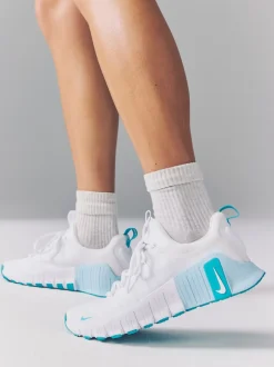 Nike - Free Metcon 6 Training Trainers Blanc/sarcelle Sale