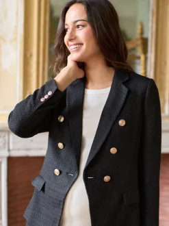 Seraphine Blazer de grossesse en tweed Sale