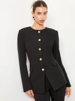 Lipsy Blazer sans col Discount