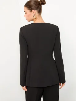 Lipsy Blazer sans col Discount