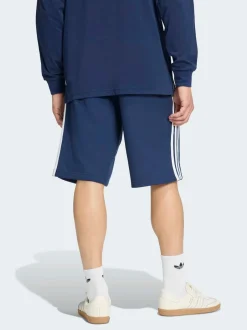 adidas originals Bleu - Adidas Original Shorts à 3 Rayures