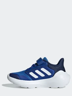 adidas Bleu - Tensaur Run 2.0 Baskets enfant à crochets et boucles