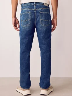 Next Bleu - - extensible Denim Jeans Ajustement droit Online