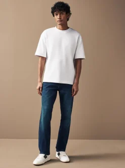 Next - Ajustement droit - Jean Motionflex Bleu Best