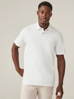 Next - Ajustement régulier - Polo en jersey Manches courtes 5 Pack Bleu Hot