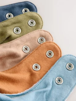 Next Bleu - Baby Dribble BIBS 5 Pack Best