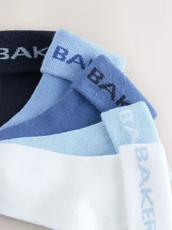 Baker by Ted Baker Bleu - Bébé Chaussettes 5 Lot Hot