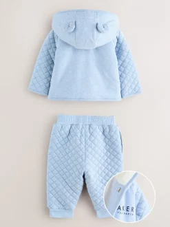 Baker by Ted Baker Bleu - ensemble 3 pièces t-shirt et pantalon matelassé Outlet