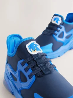Next Bleu - Baskets Sonic Elastic à lacets New