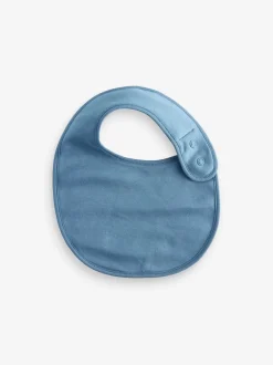 Next Bleu - Bébé 100% coton BIBS 5 Lot New