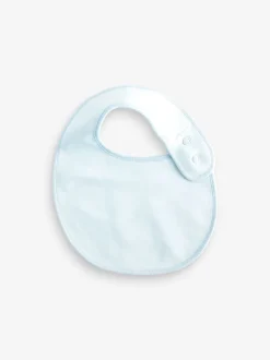 Next Bleu - Bébé 100% coton BIBS 5 Lot New