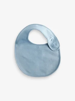 Next Bleu - Bébé 100% coton BIBS 5 Lot New