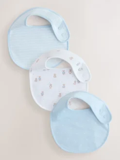 Next Bleu - Bébé BIBS 3 Pack Discount