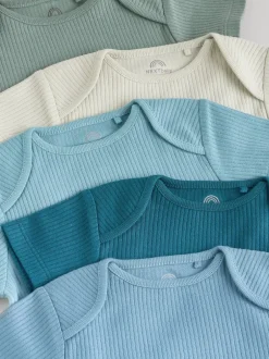 Next Bleu - Bébé Manches courtes Bodysuits 5 Pack Hot