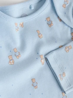 Next Bleu - Body ours bébé à manches longues Outlet