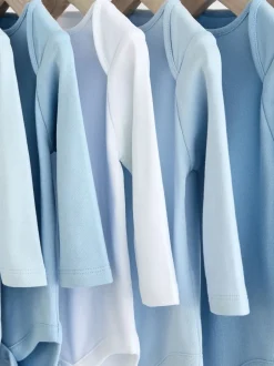 Next Bleu - Bodys à manches longues pour bébés Discount