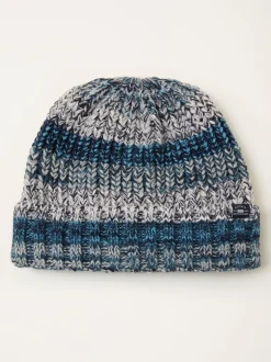 Fat Face Bleu - Bonnet FatFace Twist color block Sale