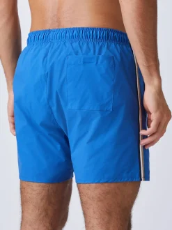 BOSS Bleu - Shorts de bain emblématique à rayure latérale Logo Outlet