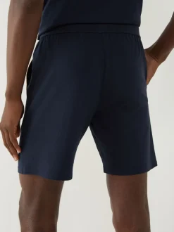 BOSS Bleu - Unique Logo Shorts Hot