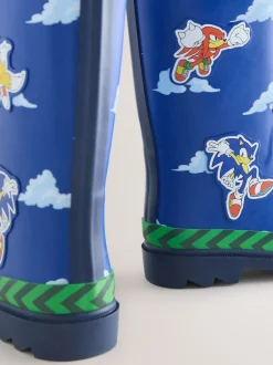 Next Bleu - Bottes en caoutchouc Sonic New