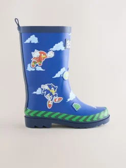 Next Bleu - Bottes en caoutchouc Sonic New