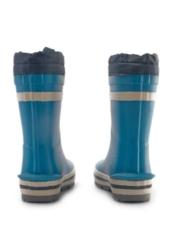 Start Rite Bleu - Bottes en caoutchouc Start-Rite Big Little Puddle nouées Online