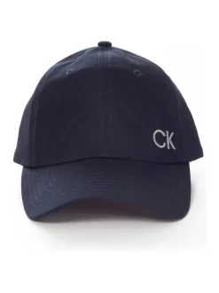 Calvin Klein Golf Bleu - 100% Coton Twill Noir Casquette Best