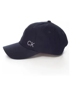 Calvin Klein Golf Bleu - 100% Coton Twill Noir Casquette Best