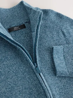 Next Bleu - Cardigans Texture zippé en maille (3-16ans) Hot