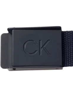 Calvin Klein Golf Bleu - Ceinture boucle monogramme Outlet
