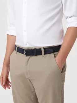 Jones Bootmaker Bleu - Ceinture Unison en cuir Sale