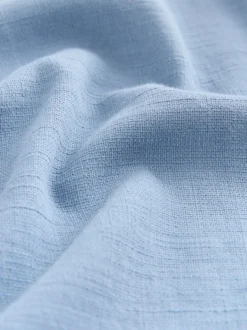 Next Bleu - Chemise à manches longues texturée à deux poches Coupe classique Hot