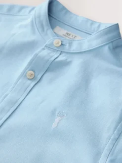 Next Bleu - Chemise Oxford à manches longues et Col mao (3-16ans) Online