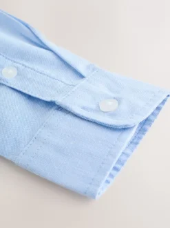 Next - Chemise Oxford (3-16ans) Bleu Outlet