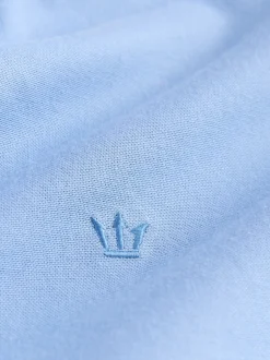 Next - Chemise Oxford stretch à manches longues Bleu Online